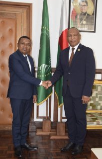 DOUBLE VISITE DE COURTOISIE DU DIRECTEUR GENERAL DU BIANCO, AUPRES DU PREMIER MINISTRE ET DU PRESIDENT DE L'ASSEMBLEE NATIONALE