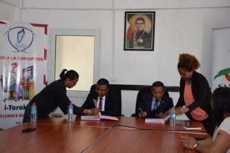 RENFORCEMENT DE LA COOPÉRATION ENTRE BIANCO ET SAMIFIN